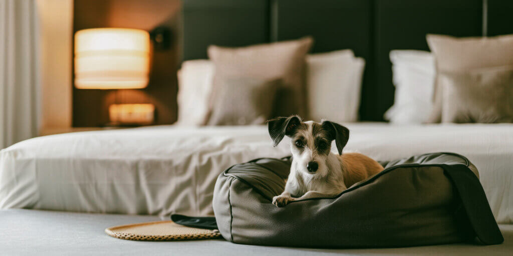 Pet friendly business travel hotel